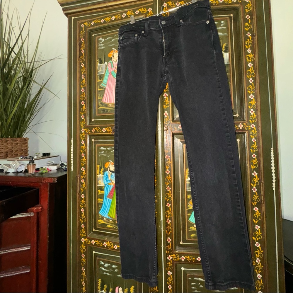 Women’s Black High Waisted Levi’s 511 Jeans